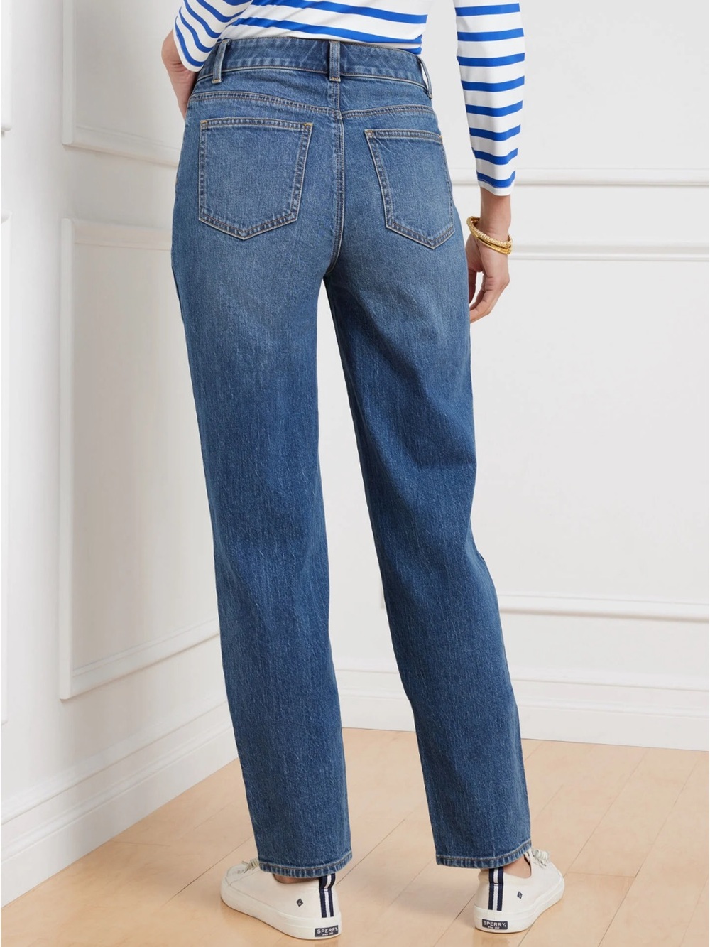 Talbots High Waist Relaxed Jeans Sz 10 - Picture 3 of 5